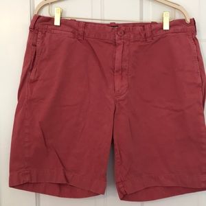 J crew Nantucket red Stanton shorts sz 38
